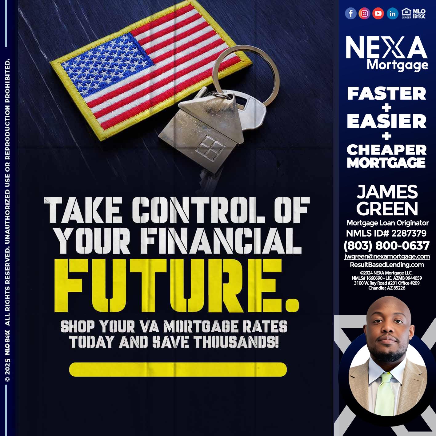 take control - James Green -Mortgage Loan Originator