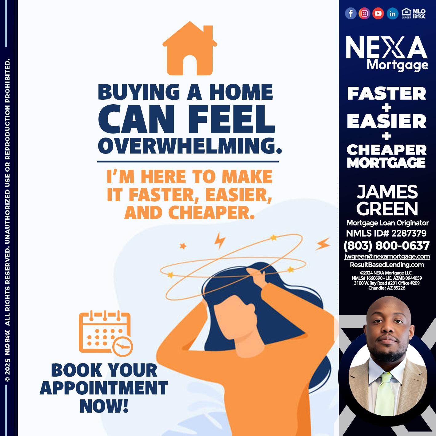 BUYING A HOME - James Green -Mortgage Loan Originator