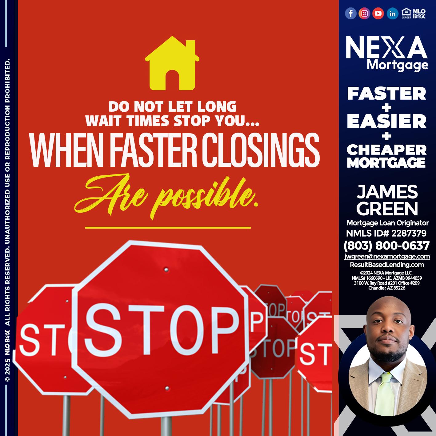 DO NOT LET - James Green -Mortgage Loan Originator