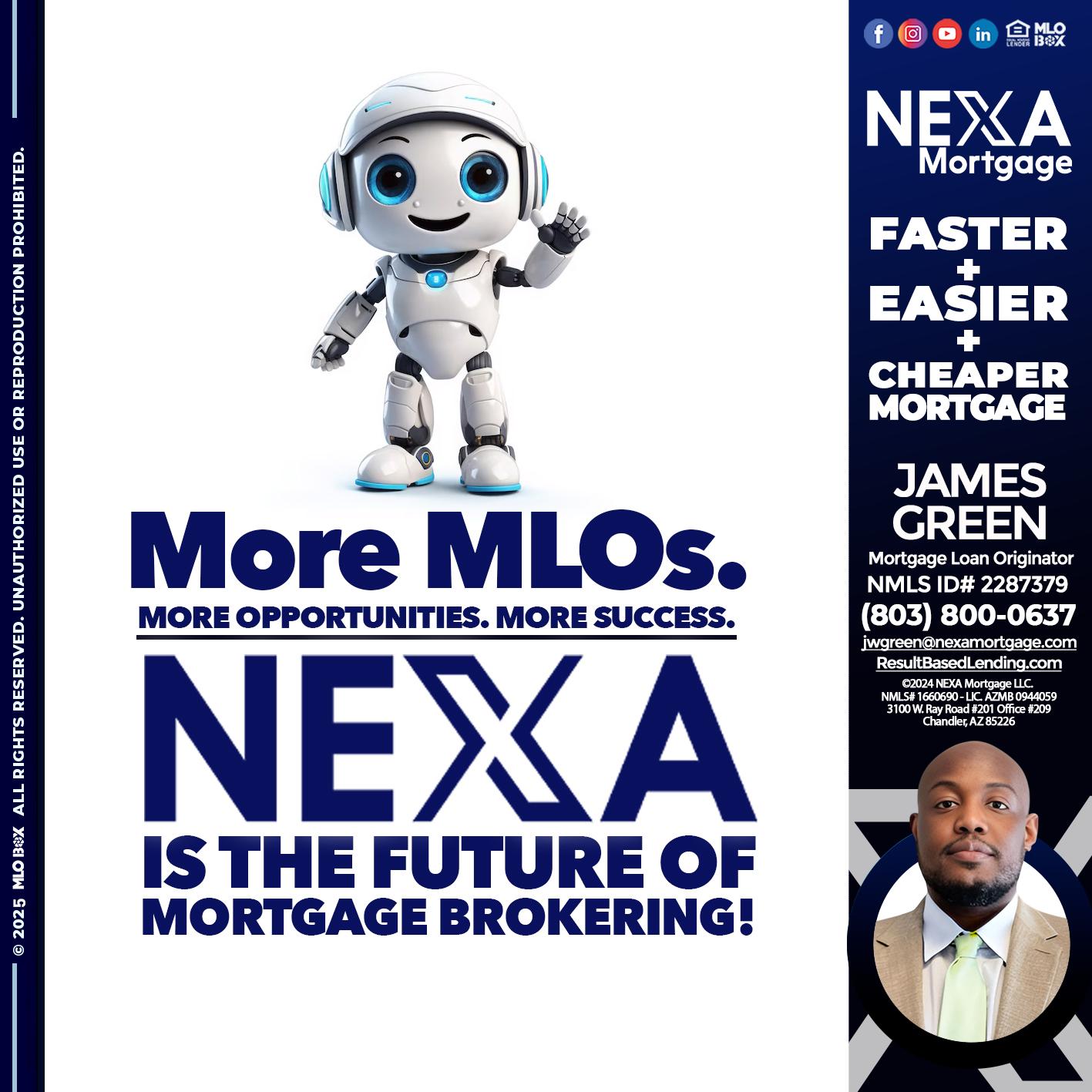 NEXA FUTURE - James Green -Mortgage Loan Originator