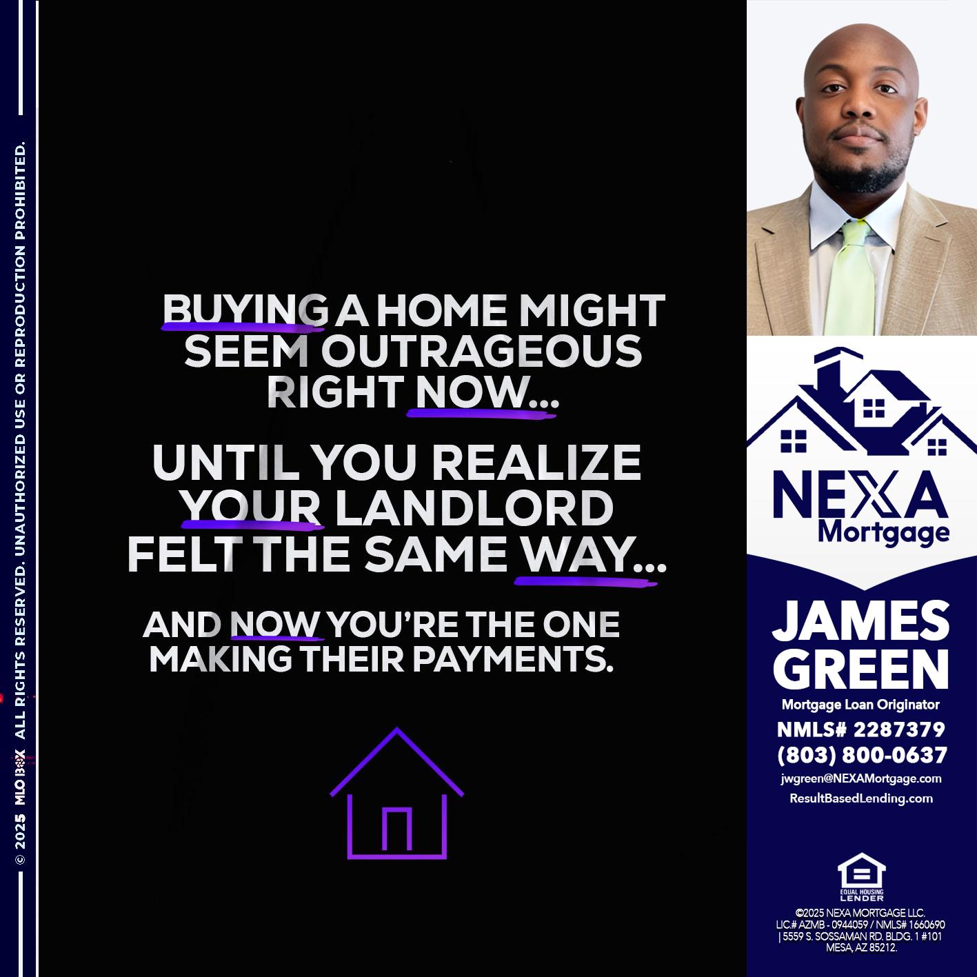 BUYING A HOME - James Green -Mortgage Loan Originator