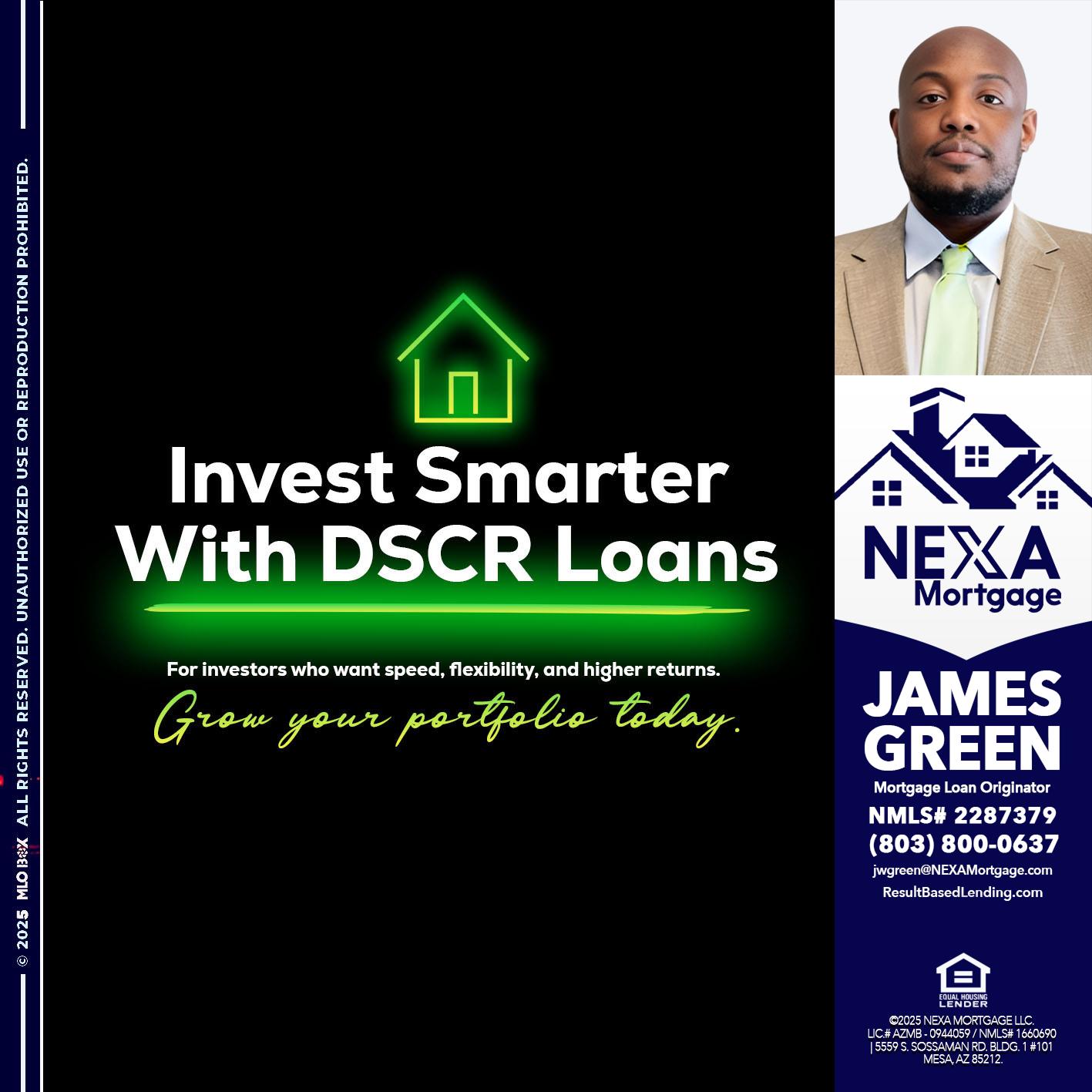 invest smarter - James Green -Mortgage Loan Originator