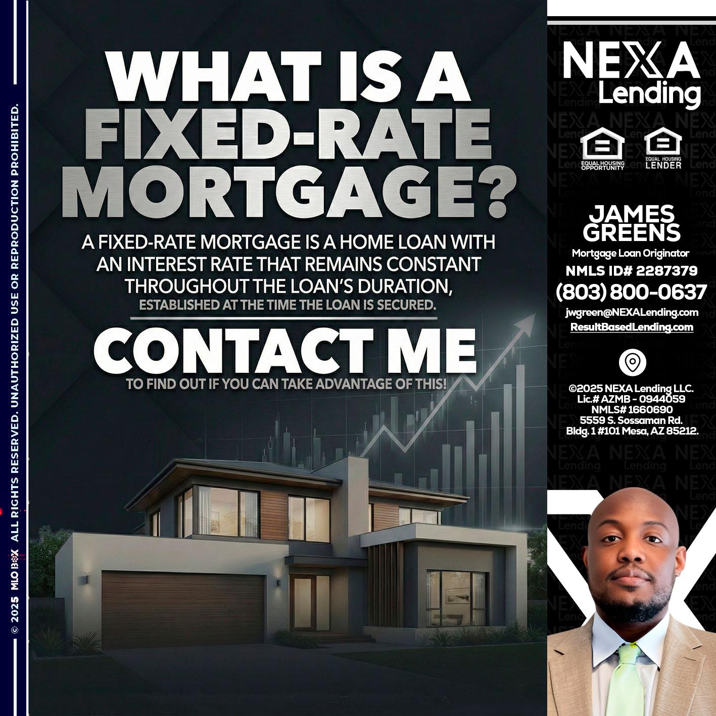 WHAT IS A - James Green -Mortgage Loan Originator