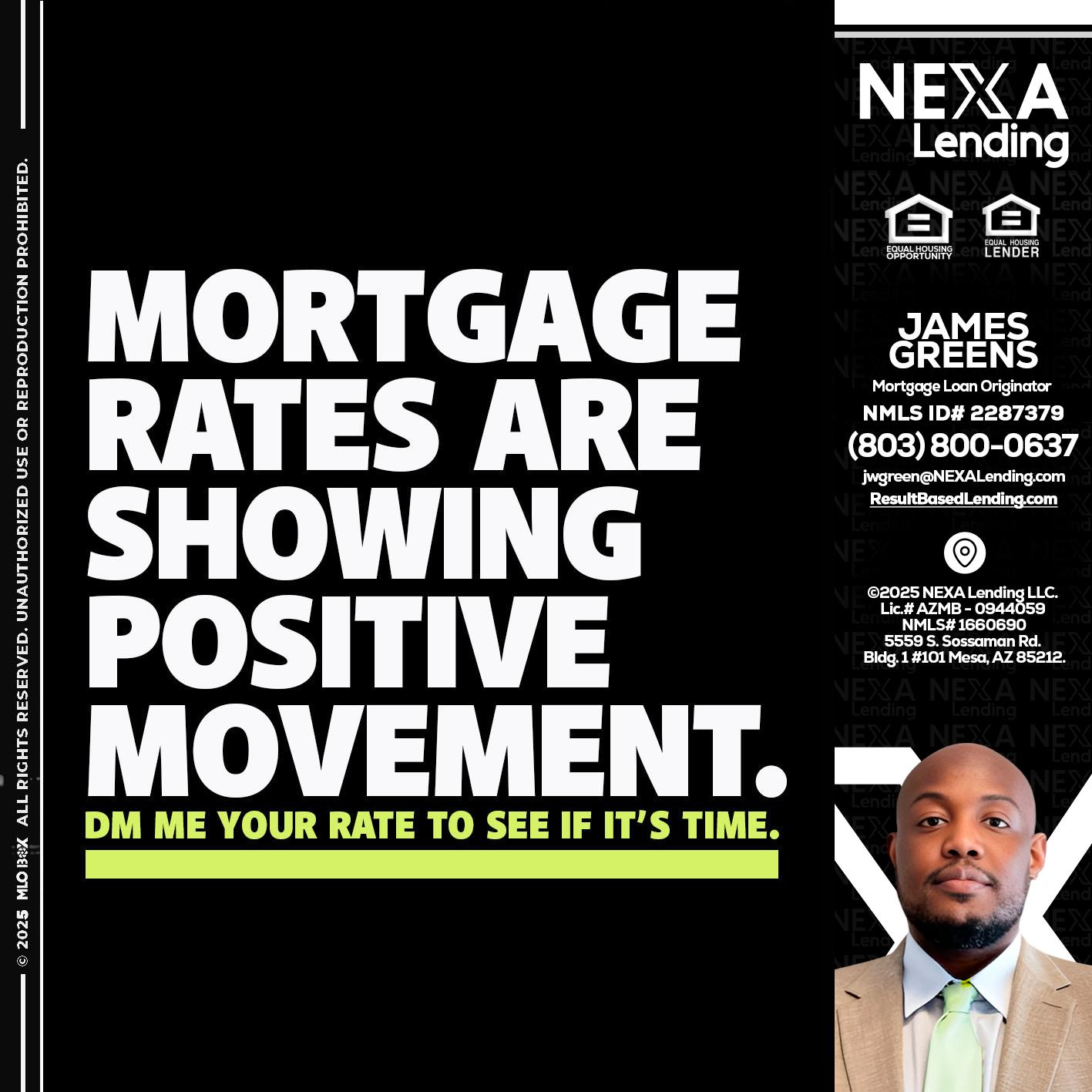MORTGAGE - James Green -Mortgage Loan Originator