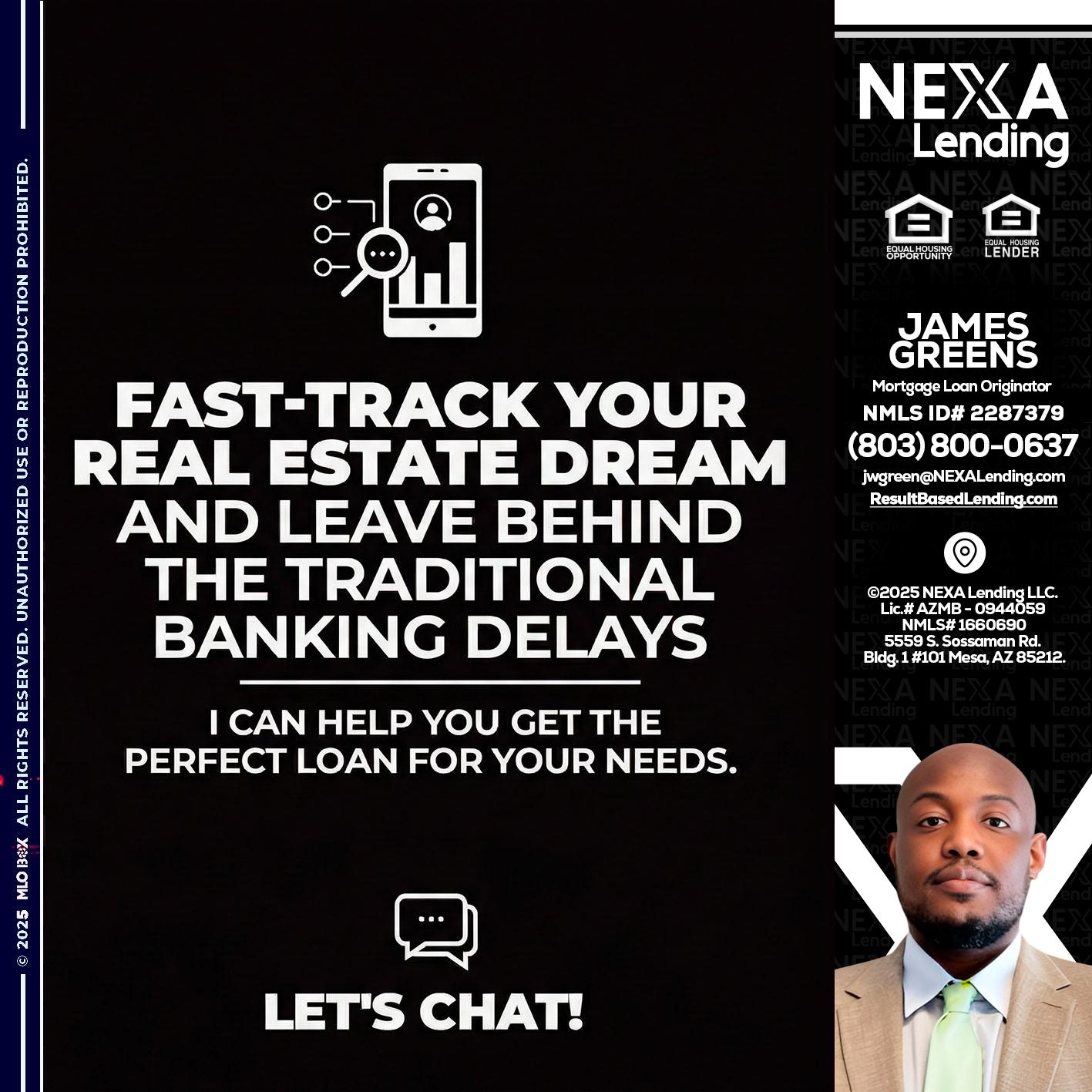 FAST TRACK - James Green -Mortgage Loan Originator